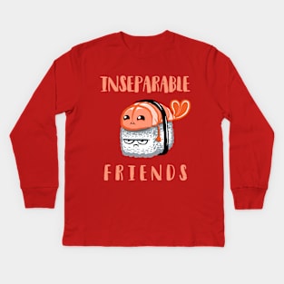 Inseparable Friends Kids Long Sleeve T-Shirt